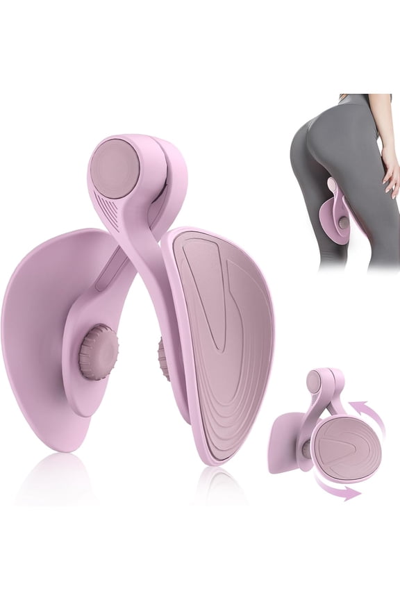Kegel Exerciser, Pelvic Floor Muscle Exercise Devices for Women, Inner Thigh Exerciser Leg Workout Equipment Thigh Trainer for Male Hip Trimmer Inner Thigh Toner Workout