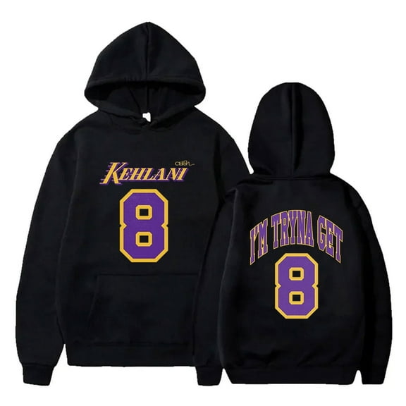 Kehlani 8 Logo Hoodies Crash World Tour Merch Pullovers Women Men Fashion Casual Hooded Sweatshirts