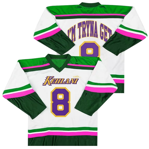 Kehlani 8 Logo Jersey Crash World Tour Merch Long Sleeve Sweatshirts Women Men Fashion Streetwear