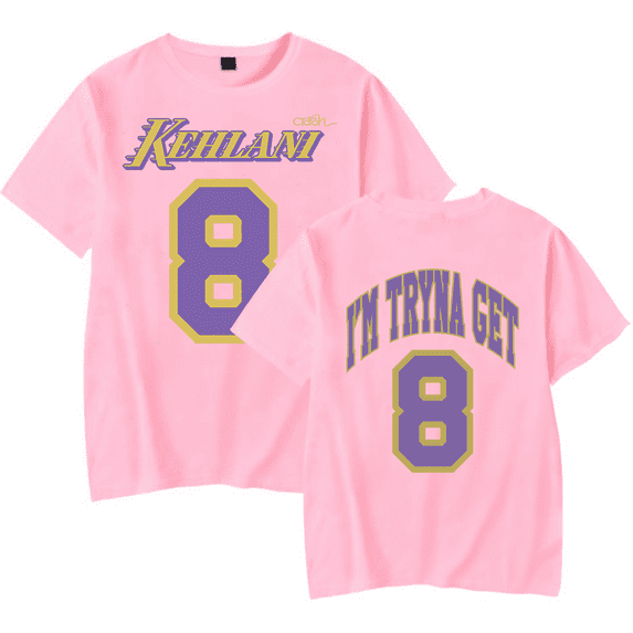 Kehlani 8 Merch T-Shirts Tee Summer Women Men Fashion Casual Streetwear Short Sleeve