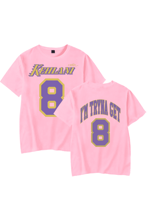 Kehlani 8 Merch T-shirt summer unisex fashion trend street wear short sleeved