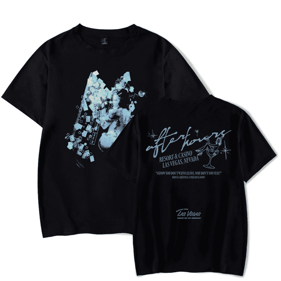 Kehlani After Hours Merch T-Shirts Tee Summer Women Men Fashion Casual Streetwear Short Sleeve