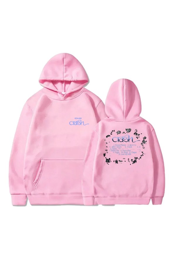 Kehlani Crash Tracklist Hoodies Tour New Logo Merch Pullovers Women Men Fashion Casual Long Sleeve Sweatshirts
