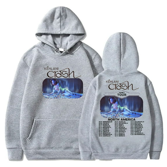 Kehlani Crash World Tour Merch Hoodies Winter Women Men Fashion Casual New Logo Hooded Sweatshirts