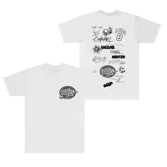 Kehlani Crash World Tour Tracklist Merch T-Shirts New Logo Women Men Fashion Casual Short Sleeve Crewneck tee