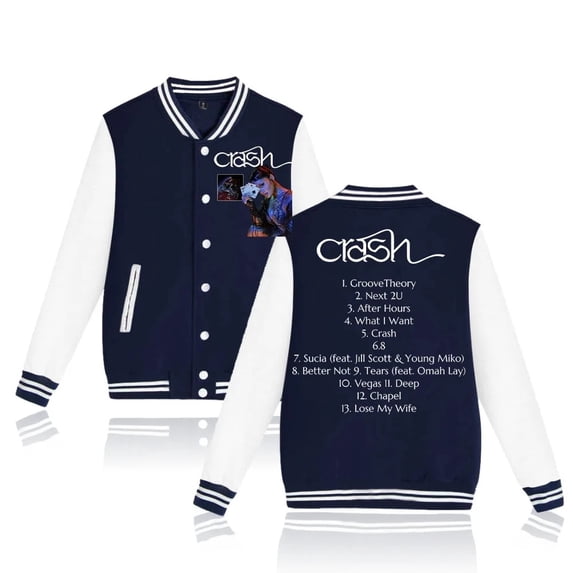 Kehlani Merch Crash 2024 Album Baseball Jacket Unisex Long Sleeve Clothes