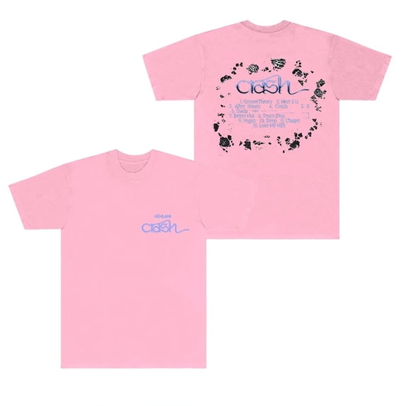 Kehlani Merch Crash 2024 Album T-shirt Women Men Casual Fashion Short Sleeve Tee