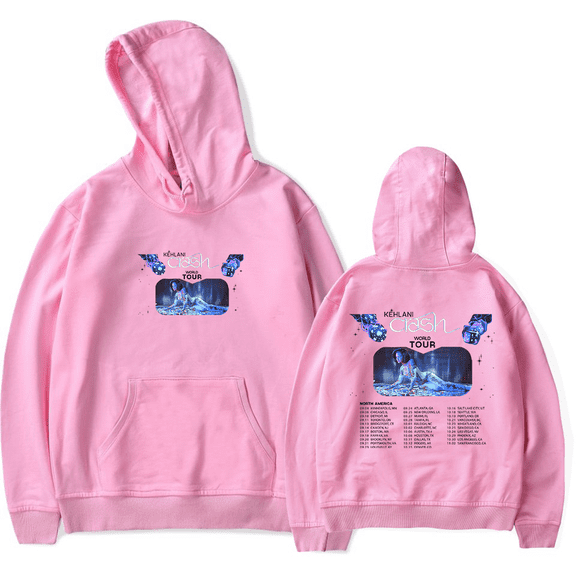 Kehlani Merch Crash World Tour Hoodies Pullovers Women Men Fashion Casual Streetwear Sweatshirts