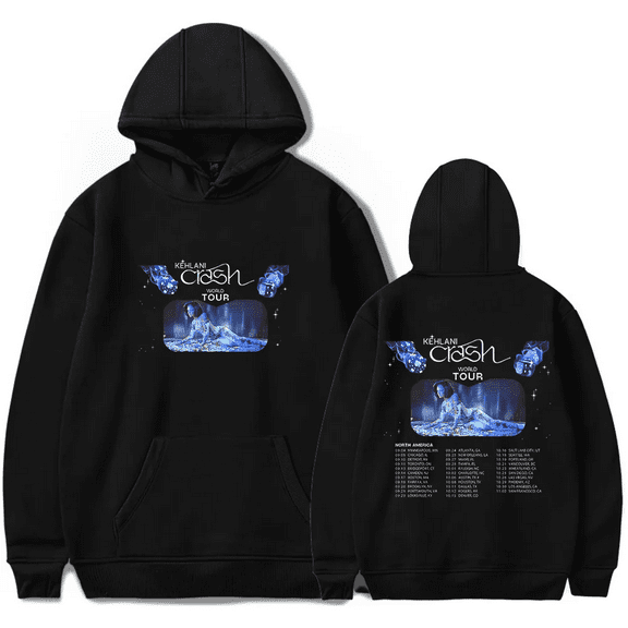 Kehlani Merch Crash World Tour Hoodies Pullovers Women Men Fashion Casual Streetwear Sweatshirts