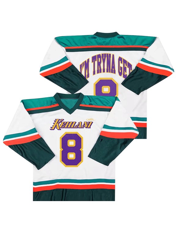 Kehlani NO.8 Logo Merch Jersey Tour Hoodie Neutral style spring and autumn fashionable long sleeved role-playing sportswear