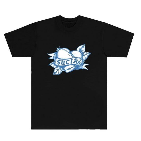 Kehlani Sucia Heart T-Shirts Crash World Tour Merch Tee Women Men Fashion Streetwear Crewneck