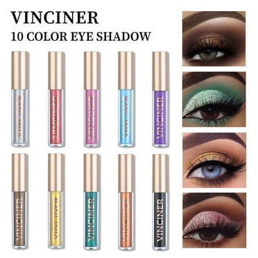 Kehuo 10 Colors Matte Liquid Eyeshadow Naked Eyeshadow Stick - Smooth Lightweight Quick-Drying Long Lasting Eye Shadow, High-pigmented Makeup 5ml
