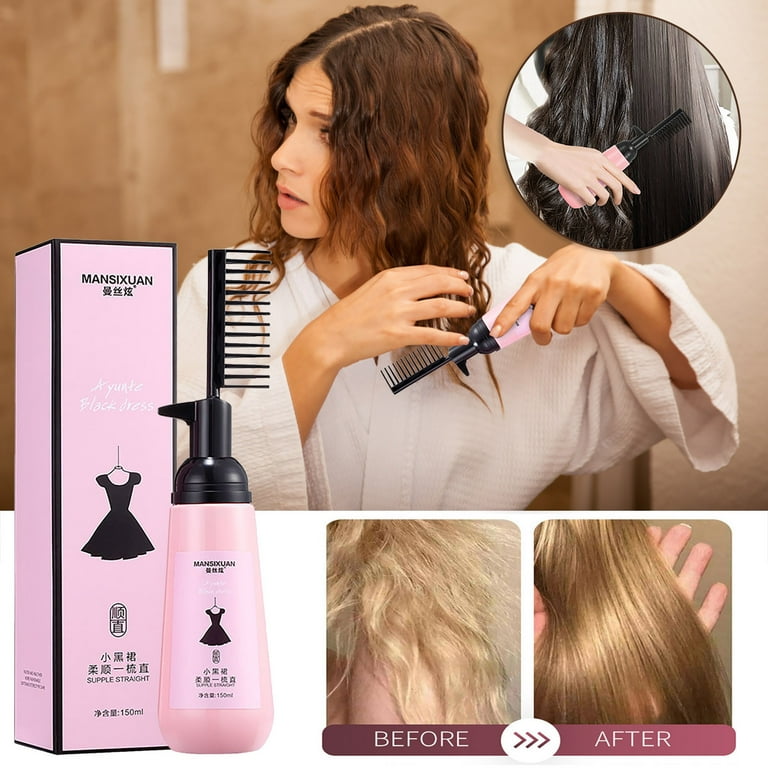 Cream to make curly hair straight outlet