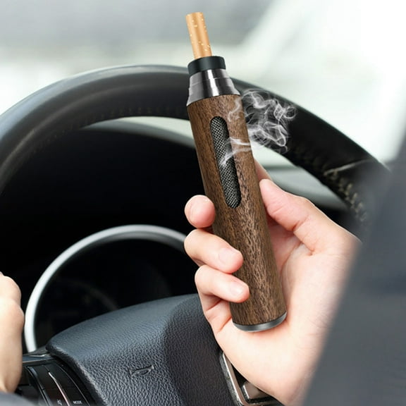Kehuo Car Ashtray Portable Ashtray Does Not Fall Off The Ash Device Lazy Mouth Smokings Drive Smokings Free Popping Ashes, for Cars Accessories