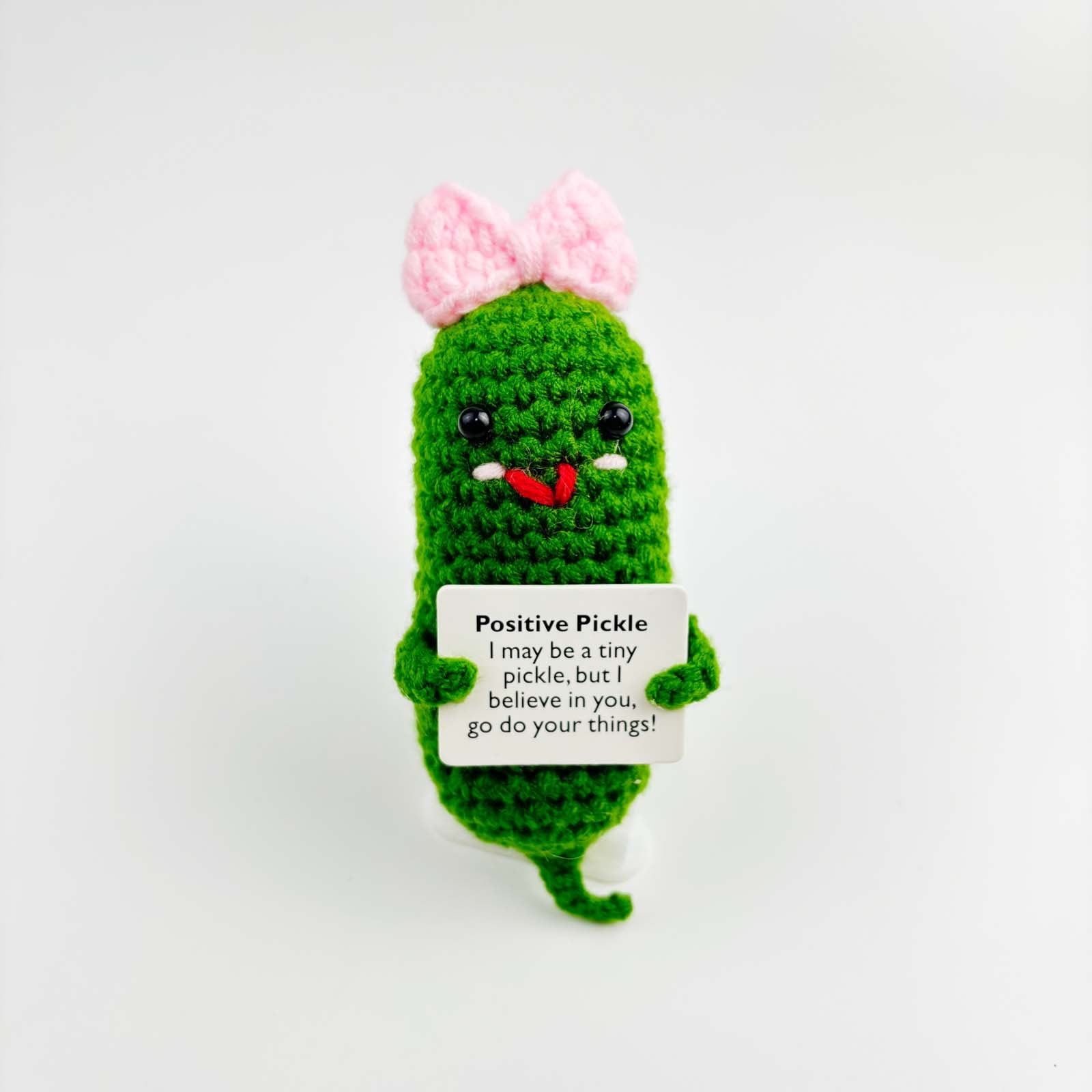 Office Decor Funny Positive Cucumber with Positive Affirmation Card Plush  Doll Toy – the best products in the Joom Geek online store