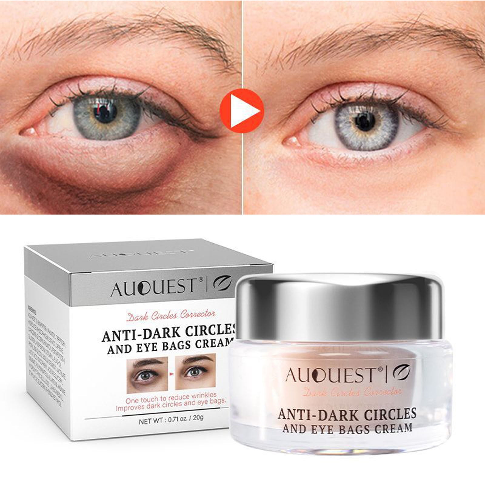 Kehuo Eye Repair Cream, Under Eye Cream for Dark Circles and Puffiness