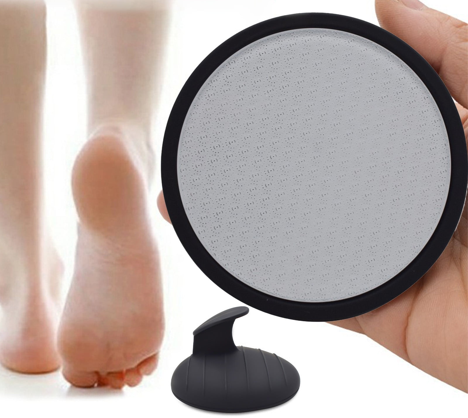  Obnoxi Glass Foot File Callus Remover for Feet - Foot