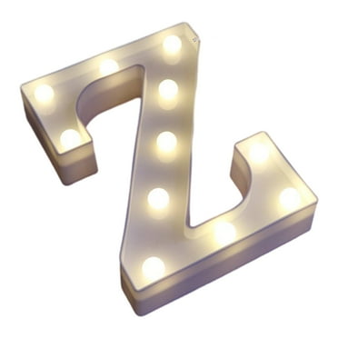 Kehuo Light Up Letters , LED Letters Lights Sign 26 Alphabet Big Lights Letter for Party Birthday Bar Battery Powered Christmas Decor Letter Lights (Warm White), Must Have Household Items