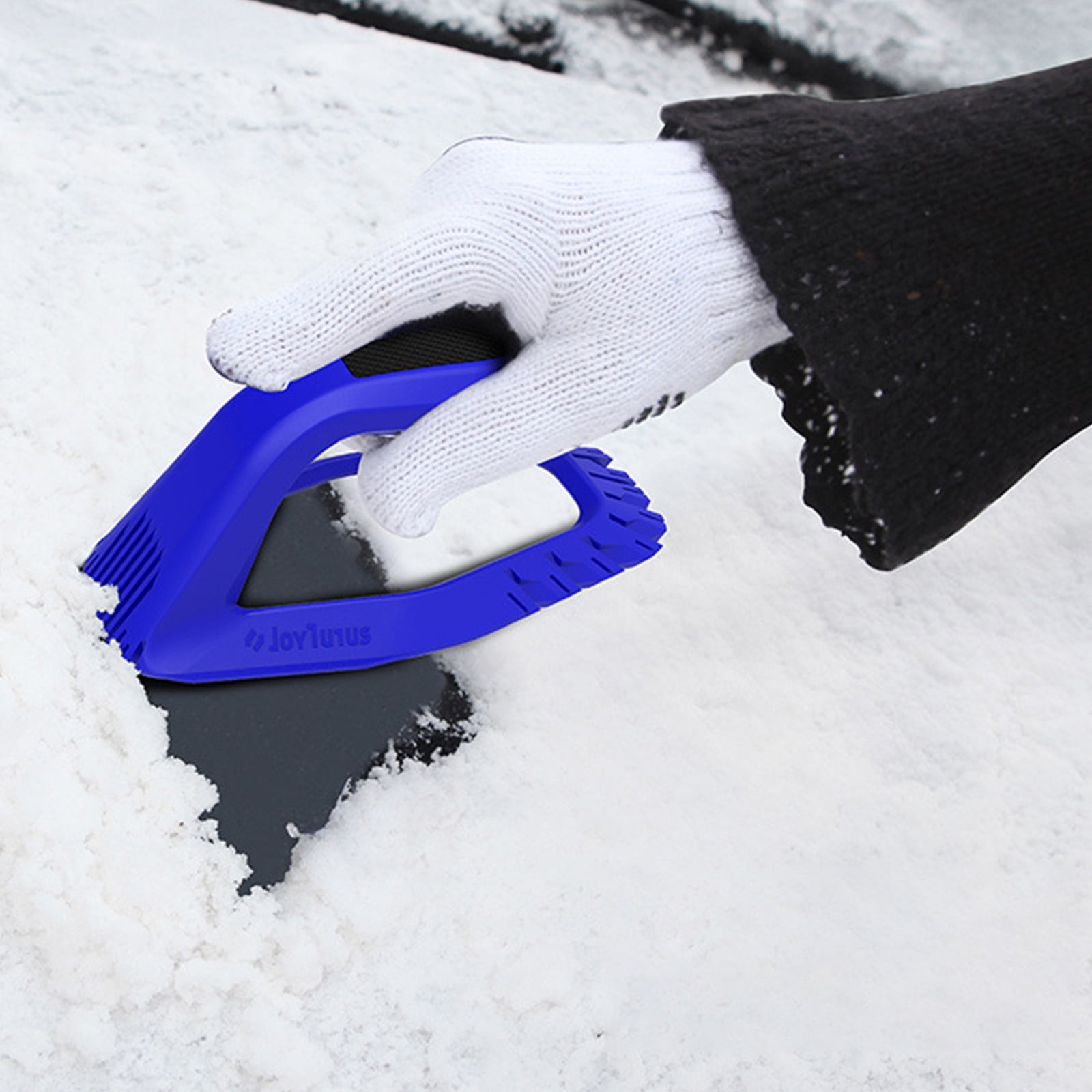 Kehuo Snow Shovel for Car, 5 in 1 Snow Brush with Squeegee and Ice Scraper for Car Windshield