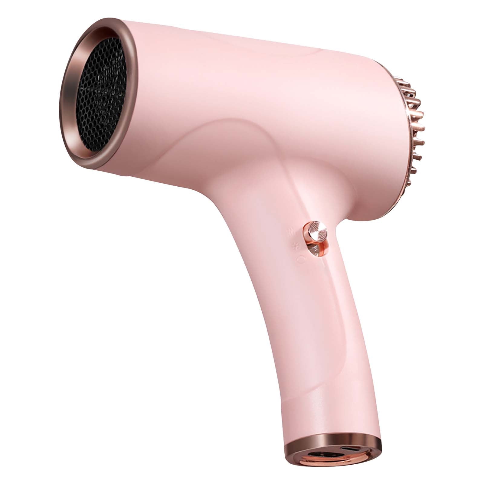 Kehuo 500W Cordless Mini Blow Hair Dryer - Portable, Quick-Dry