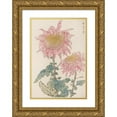 thumbnail image 1 of Keika Hasegawa 17x24 Gold Ornate Framed and Double Matted Museum Art Print Titled - Keika Hyakugiku, Pl.17 (1893), 1 of 4