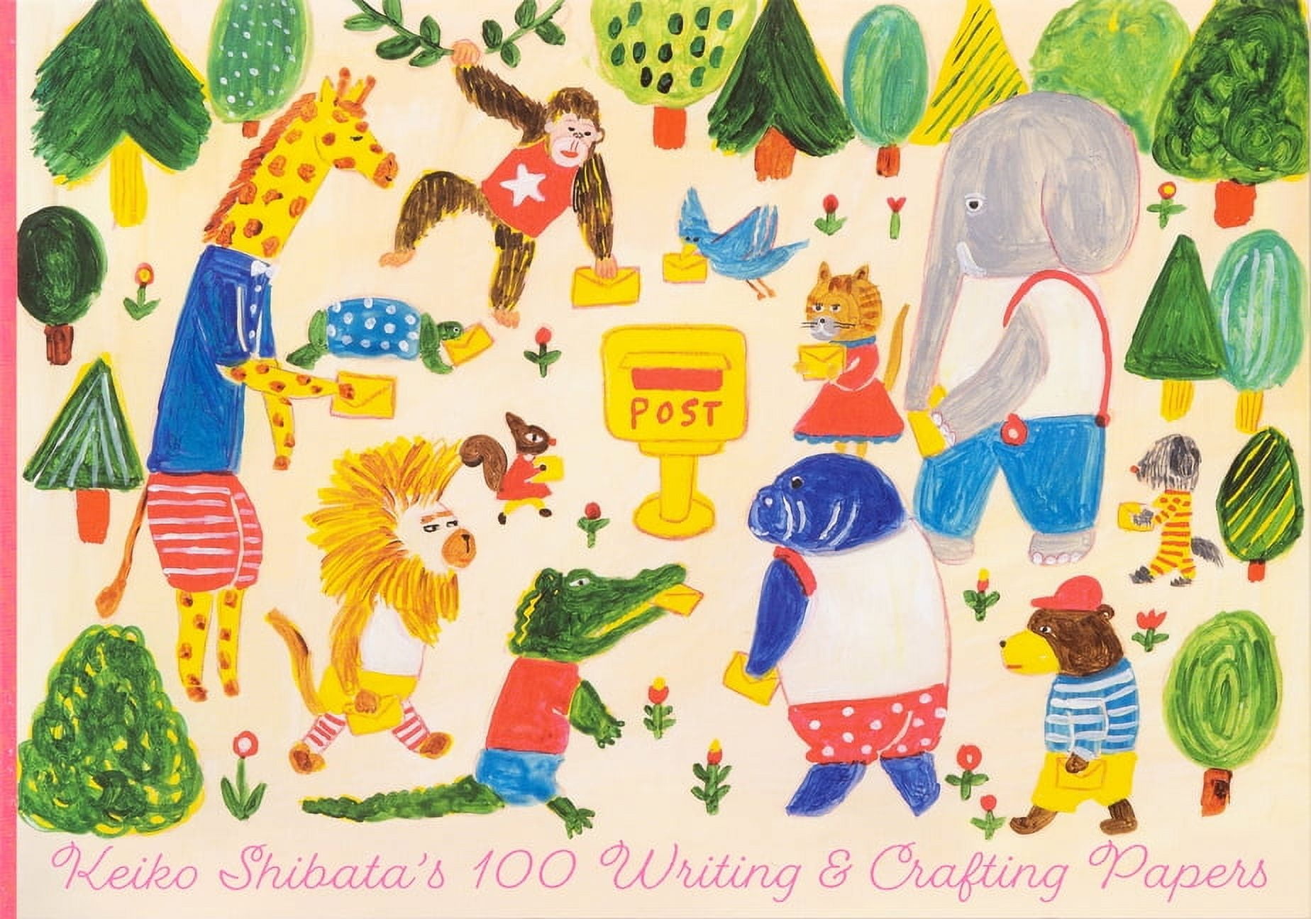 Pie 100 Writing & Crafting Papers Keiko Shibata's 100 Writing & Crafting Papers, (Paperback)