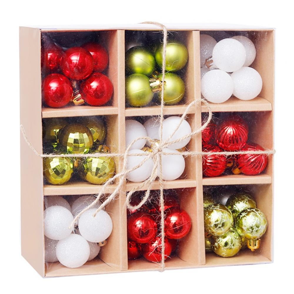 Keimprove 99 Pcs Christmas Ball Set with Gift Boxes 1.18