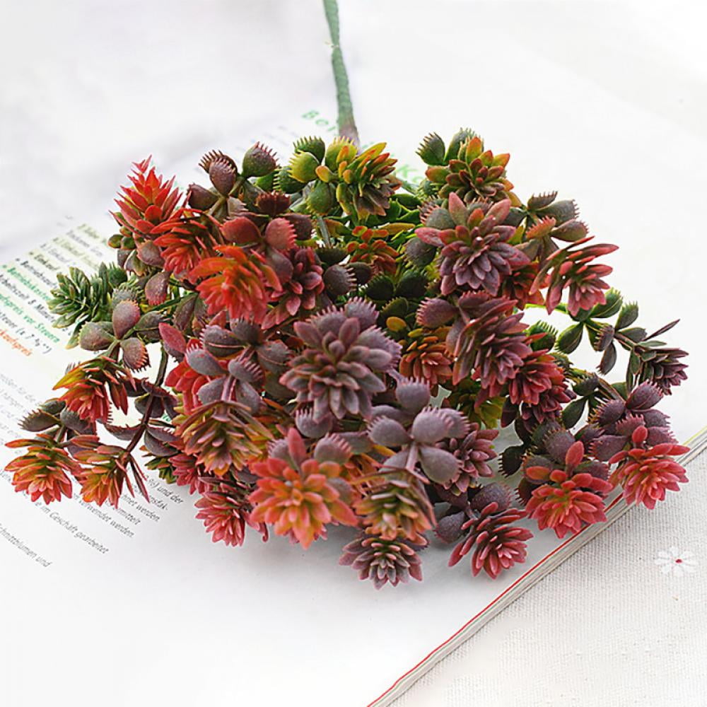 Keimprove Artificial Small Succulents Bulk Pack Plastic Succulent