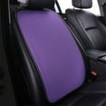 thumbnail image 1 of KeirineCC 1 Pack Breathable Front Car Seat Covers,25x19 Inches Fabric and Leather Automotive Car Seat Protectors Four Seasons,Universal Car Seat Cushion for Cars Trucks SUVs,Purple, 1 of 8