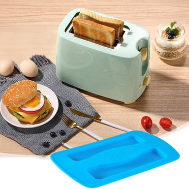 Toaster Cover, 2 Pcs Silicone 2 Slice Toaster Lid Toaster Appliances Top Cover Bread