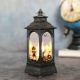 thumbnail image 1 of KeirineCC 1 Pcs Halloween Decor Lantern,5.3x2in Portable LED Candle Lantern,Simulation Candle Flashing for Outdoor Indoor Halloween Decor Party Garden Supplies（Battery Included）,#D, 1 of 7