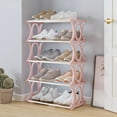 thumbnail image 1 of KeirineCC 5 Tier Shoe Rack for Closet,Shoe Rack Organizer,Long Shoe Shelf Storage for Sneaker and Boot Stackable Free Standing Shoe Rack for Entryway, Garage,Small Spaces,Dorm,Pink, 1 of 7