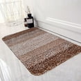 thumbnail image 1 of KeirineCC Bathroom Rug - Bath Mat, Absorbent Bath Mat, 23x15 Inch Brown Bathroom Rugs, Washable Bathroom Rugs, Bath Mats for Bathroom, Toilet, Tub, Living Room, Bedroom, Kitchen, Sofa ,Entry, 1 of 7