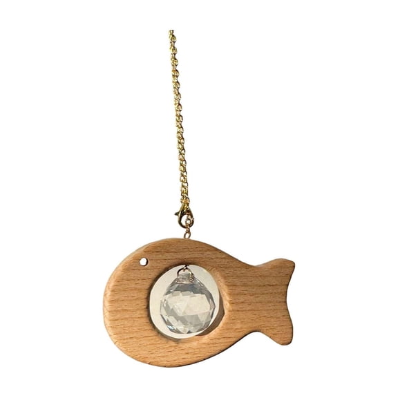 KeirineCC Birds Sunlight Catcher Glass Crystal Ball Sunlight Scattering Patterns Home Creatives Decoration Pendant,MulticolorA