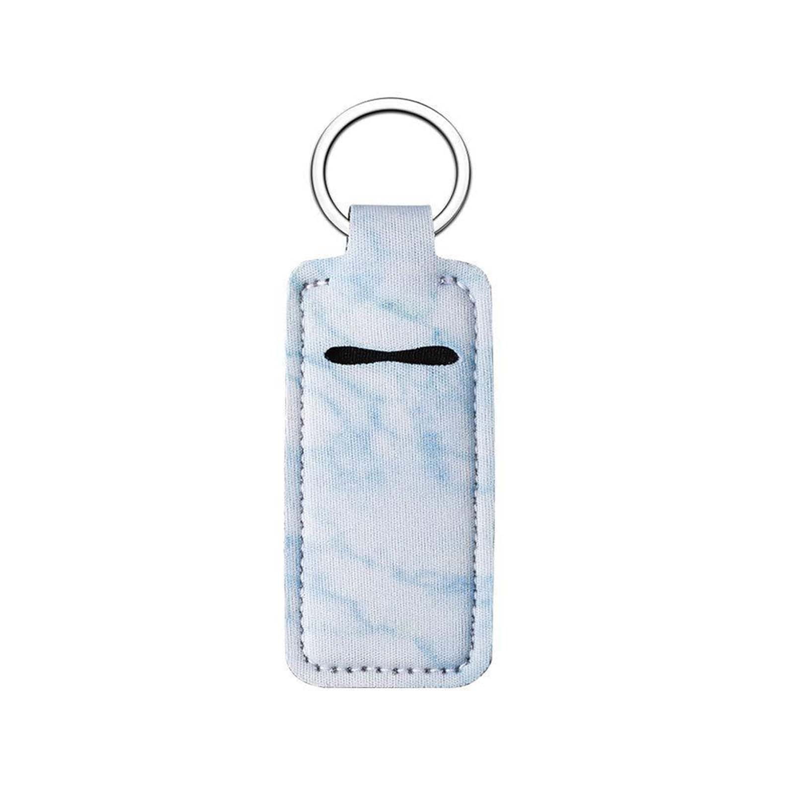 CLOHOMIN Lipstick Holder Keychain - Neoprene Protective Sleeve For Chapstick, Lip Gloss, Mini Cosmetics - View #5