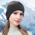 thumbnail image 1 of KeirineCC Ear Warmers Headband, Fleece Earmuffs Running Headband Winter Ear Covers Moisture Wicking Ski Sport Headband for Men & Women, Winter Fleece Ear Warmers Muffs Headband - Gray, 1 of 6