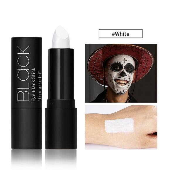 KeirineCC Face Body Paint Stick, Eye Black Baseball Sticks Face Paint for Baseball/Football/Halloween/Costume Parties Accessories Vampire/Witch/Clown Makeup Face& Body Paint