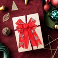 thumbnail image 1 of KeirineCC Large Christmas Bows, Xmas Tree Snow Wreath Bows White Burlap Bows New Year House Craft Bows Winter Holiday Tree Topper Bows for Front Door Christmas Party Decorations - B, 1 of 7