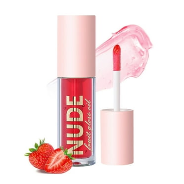 KeirineCC Lip Oil,No-Sticky Gloss Lip Balm Lip Care,Fruit Flavoured Lip Oil For Dry Lip's Moisturizing Hydrating And Nourishing