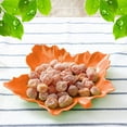thumbnail image 1 of KeirineCC Maple Leaf Plastic Serving Tray Fall Leaf, Plastic Platter Thanksgiving Plastic Charcuterie Board Decorative, Cheese Cookie Snack Dish Plate for Autumn Housewarming Present - Orange, 1 of 6