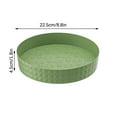thumbnail image 1 of KeirineCC Turntable Organizer for Cabinet,1 Pcs Round Plastic Clear Rotating Organization and Storage for Dining Table,Pantry,Kitchen,Countertop,Cupboard,Home Decor,Green, 1 of 8
