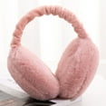 thumbnail image 1 of KeirineCC Winter Cute Creative Burger Earmuffs Fluffy Headband Faux Fur Outdoor Earmuffs - Nude Pink, 1 of 5