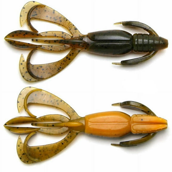 Keitech Crazy Flapper 2.8 inch Soft Plastic Creature Bait 8 pack