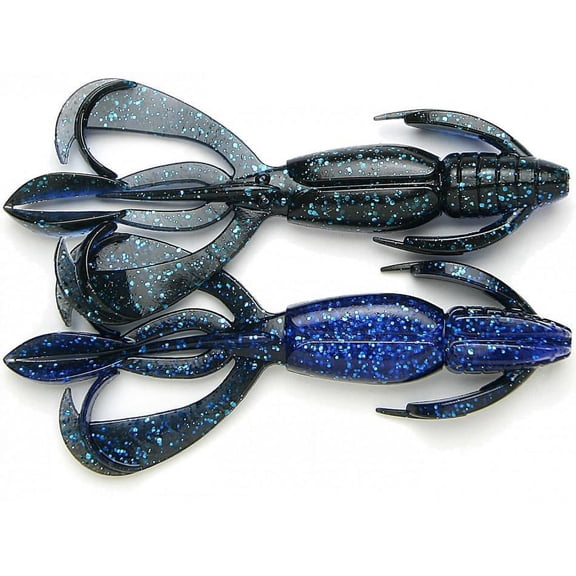 Keitech Crazy Flapper 2.8 inch Soft Plastic Creature Bait 8 pack