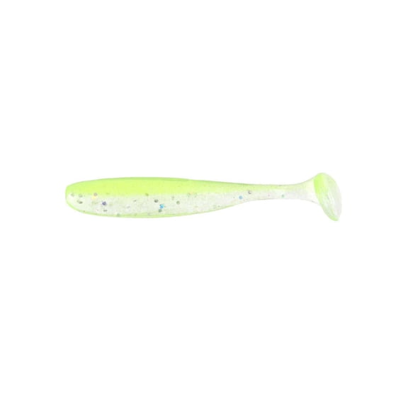 Keitech Easy Shiner 2'' Chartreuse Shad 12pk