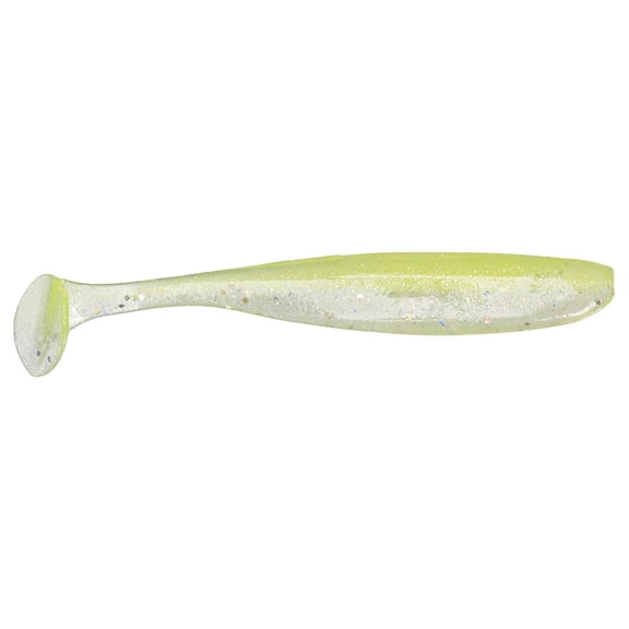 Keitech Easy Shiner Paddle Tail Swimbait 3" (10 Pack) Chartreuse Shad