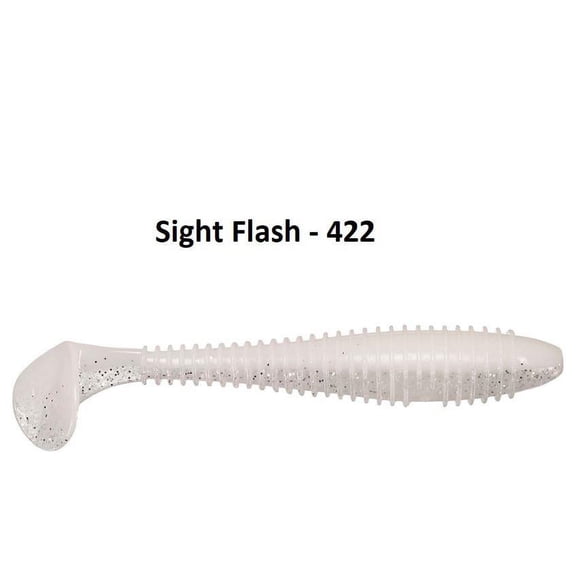 Keitech Fat Swing Impact 4.8'' Sight Flash 5pk