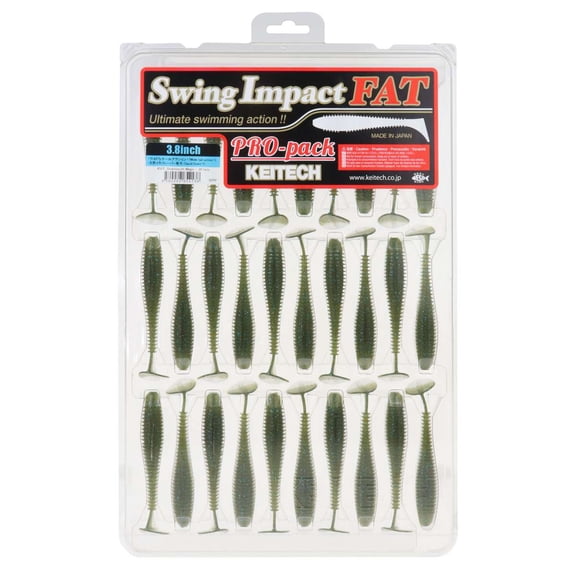 Keitech Fat Swing Impact PrP 3.8'' Smallmouth Magic