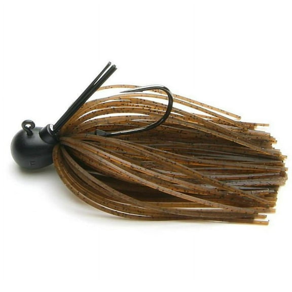 Keitech GJ532105 Tungsten Guard Spin Jig, Dark Green Pumpkin