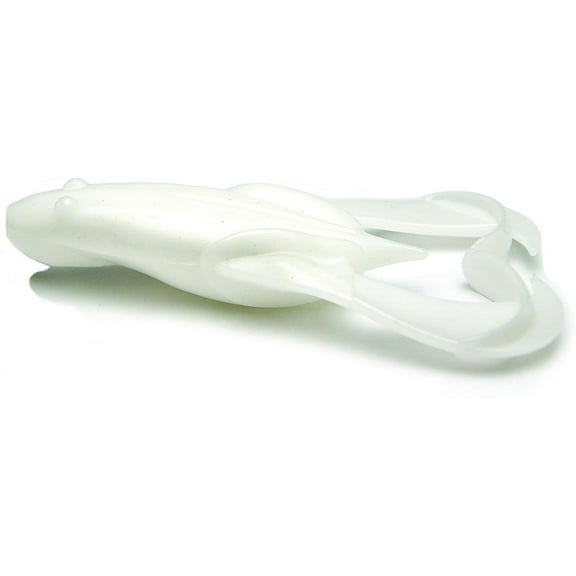Keitech NF35-009 Noisy Flapper Buzzing Frog, 3 1/2", 5/8 oz, White
